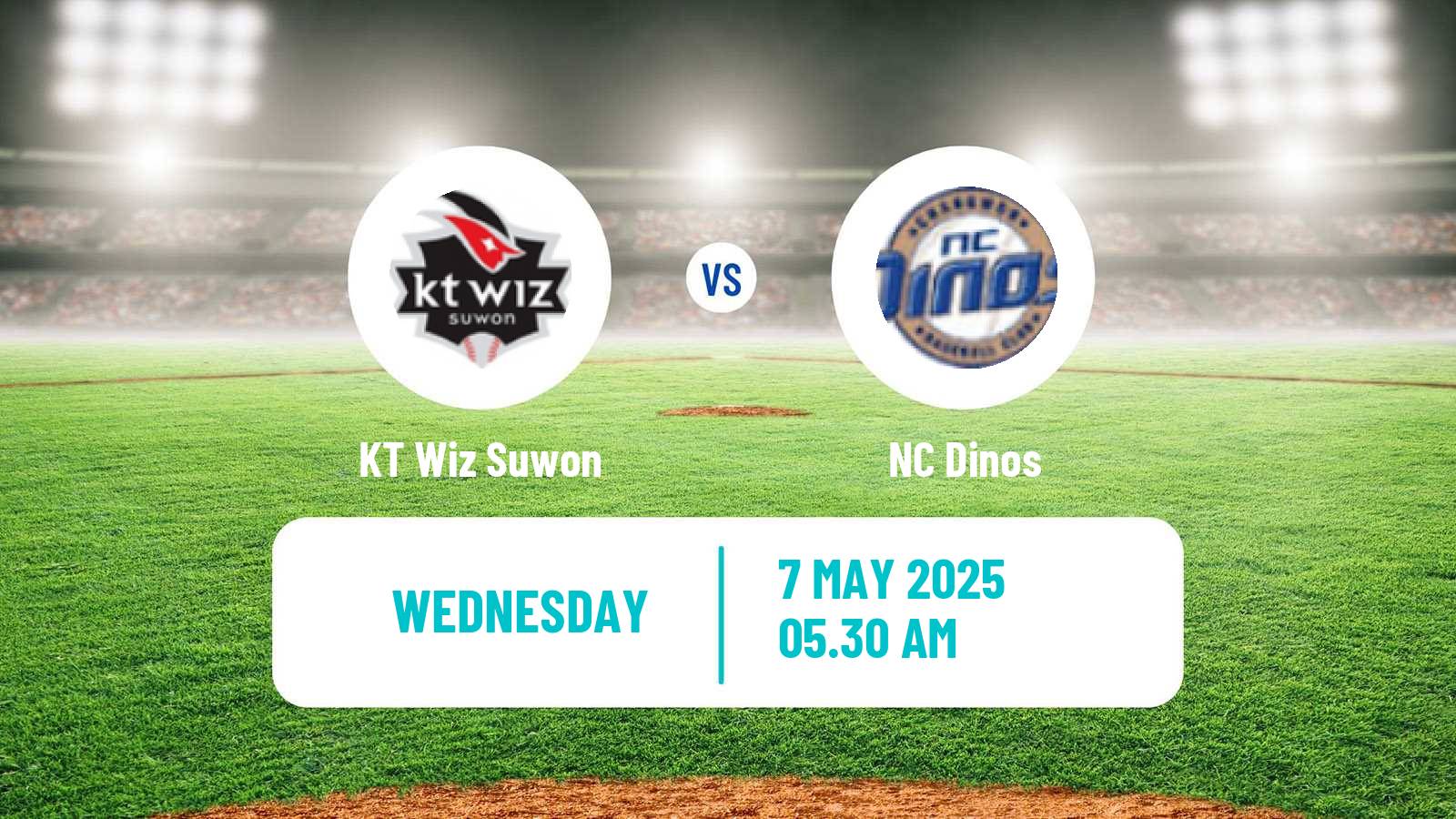 Baseball KBO KT Wiz Suwon - NC Dinos