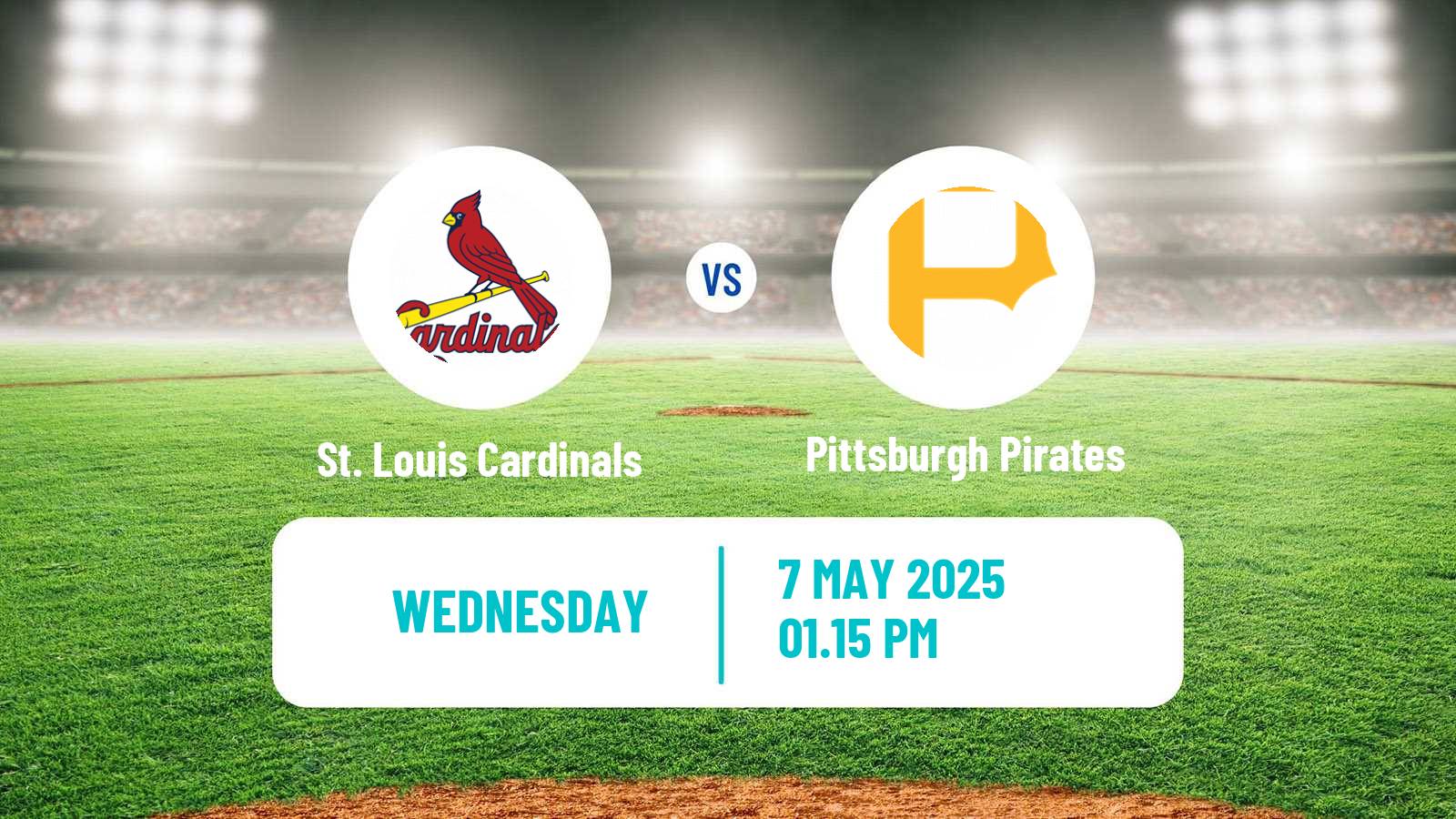 Baseball MLB St. Louis Cardinals - Pittsburgh Pirates