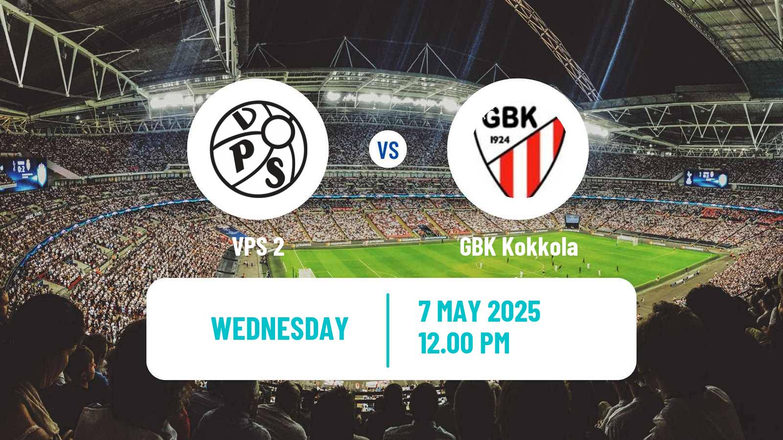 Soccer Finnish Cup VPS 2 - GBK Kokkola