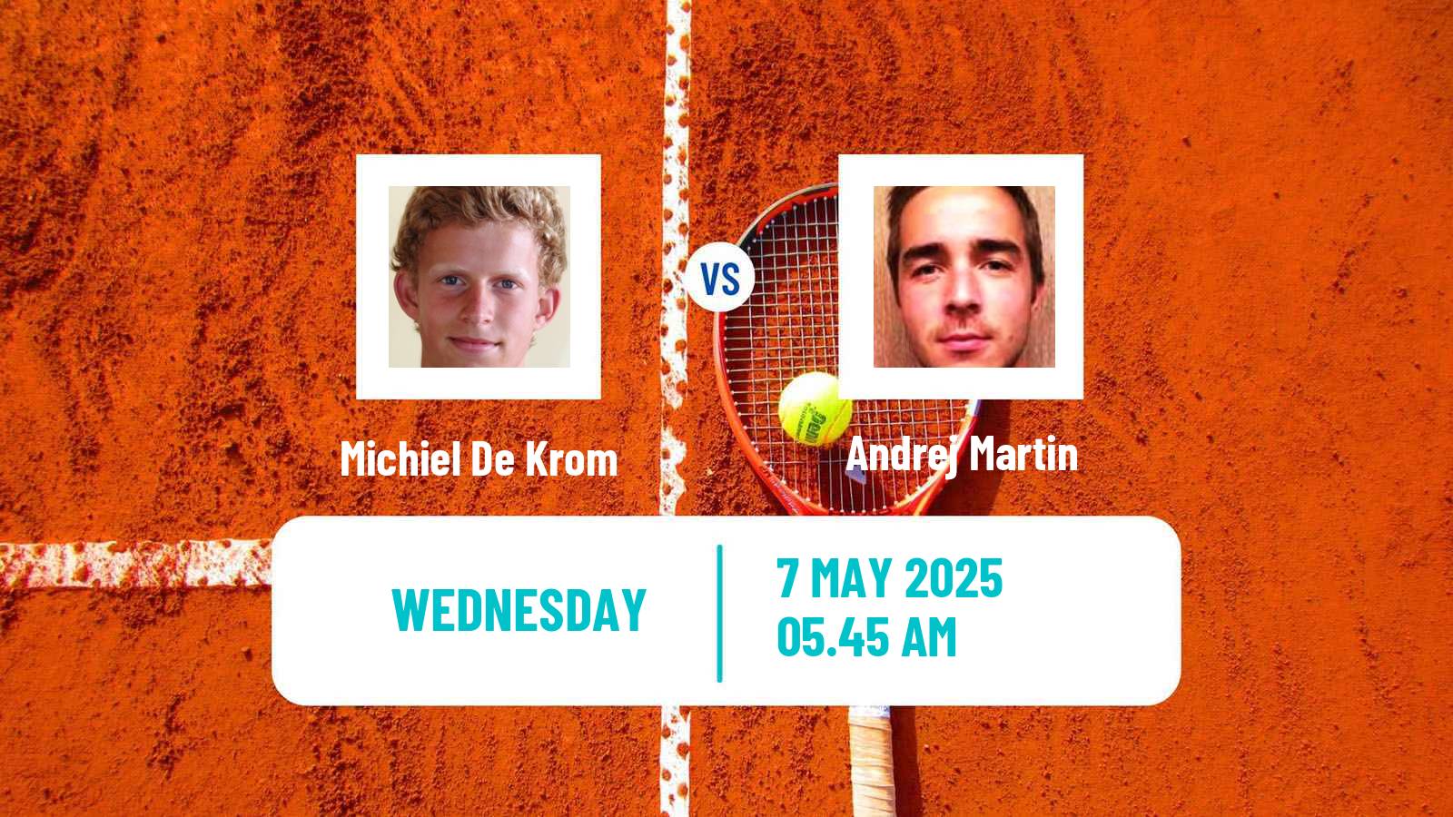 Tennis ITF M25 Santa Margherita Di Pula 6 Men Michiel De Krom - Andrej Martin