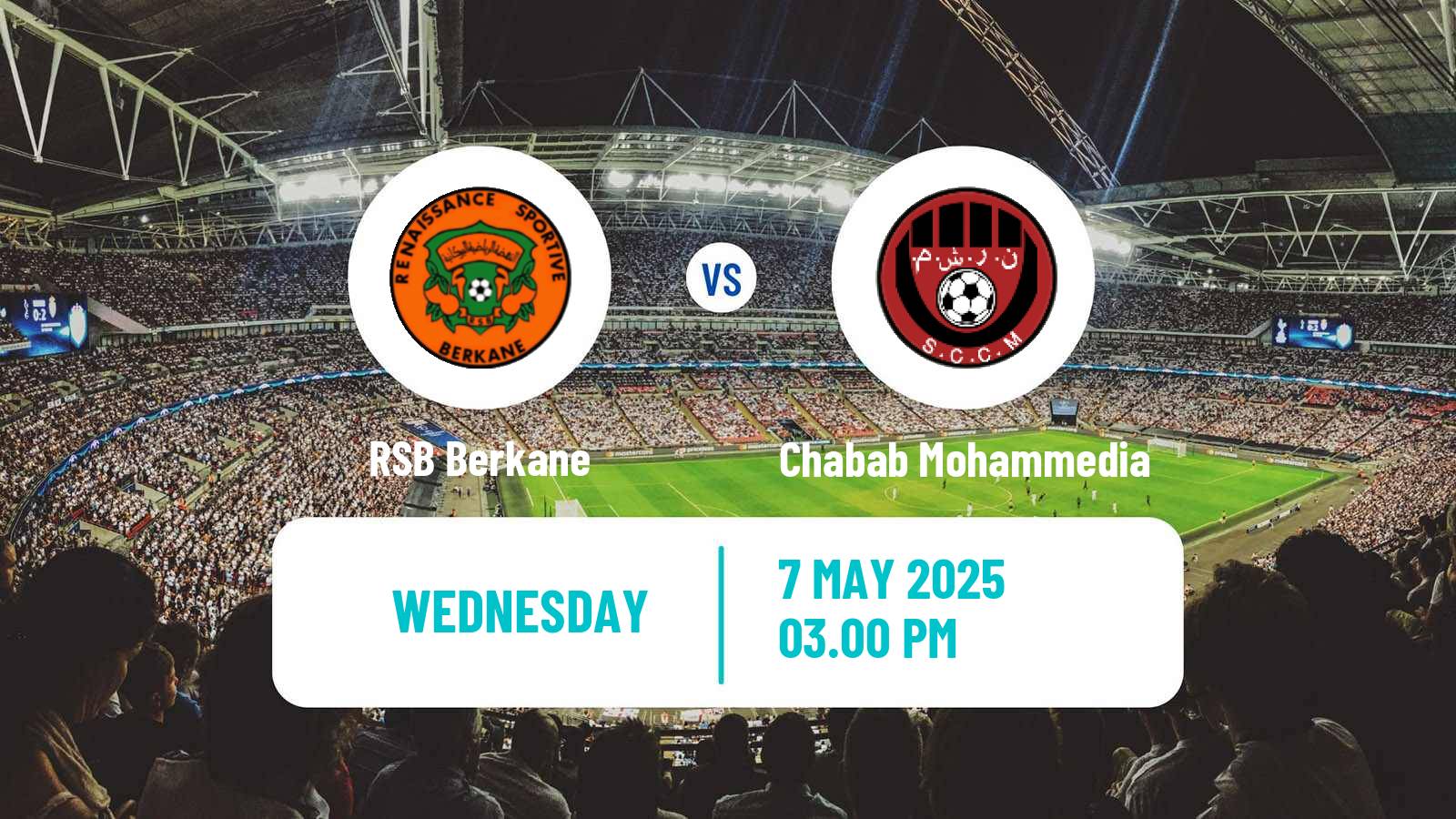 Soccer Moroccan Botola Berkane - Chabab Mohammedia