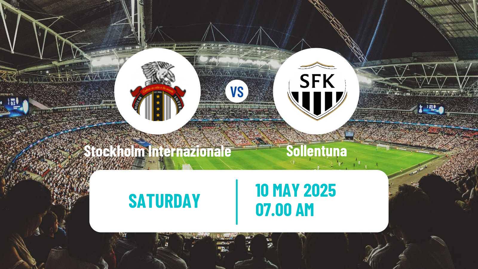 Soccer Swedish Division 1 Norra Stockholm Internazionale - Sollentuna