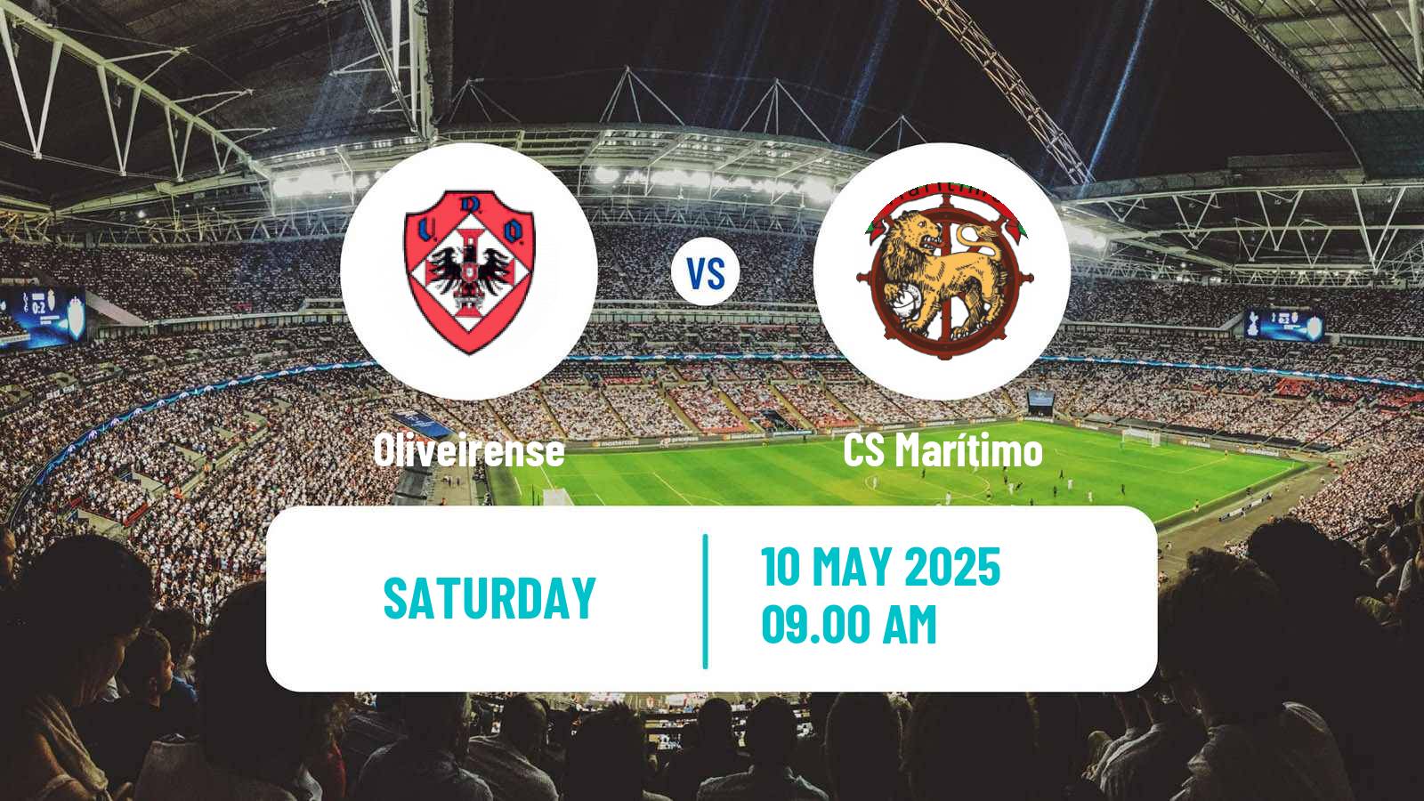 Soccer Portuguese Liga 2 Oliveirense - Marítimo