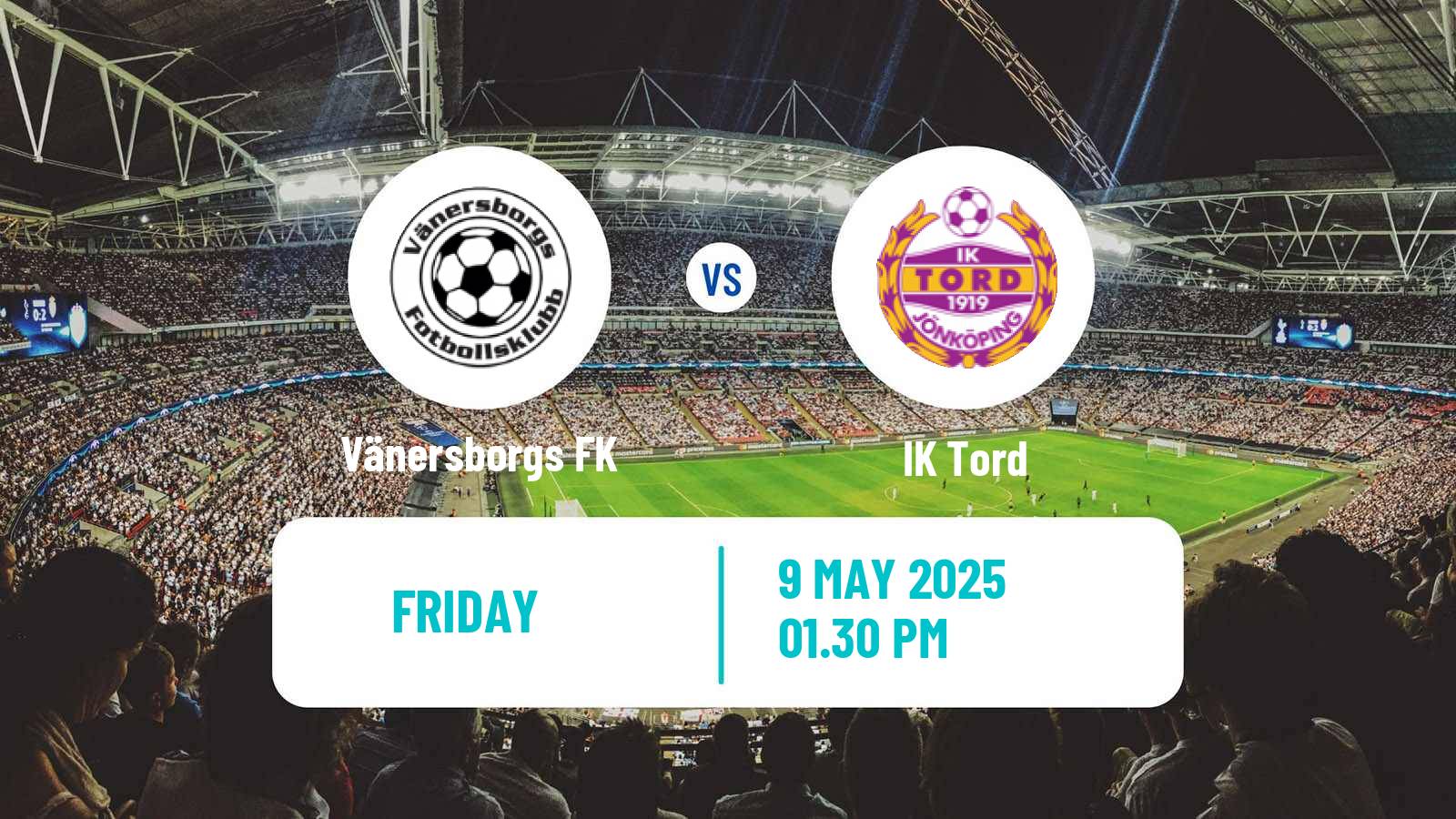 Soccer Swedish Division 2 - Norra Götaland Vänersborgs FK - Tord