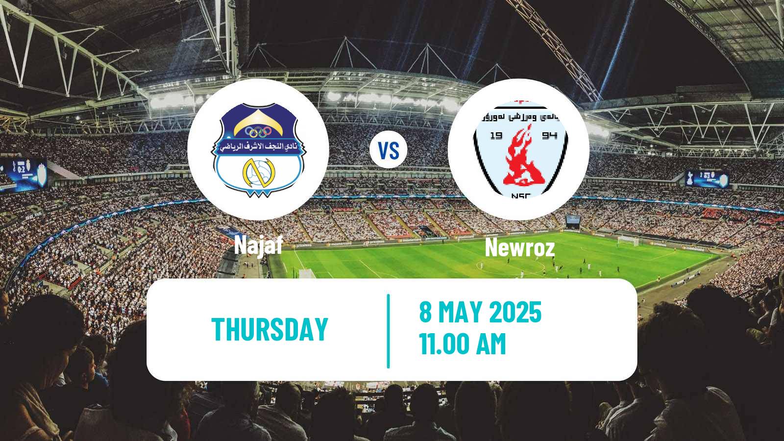 Soccer Iraqi Premier League Najaf - Newroz