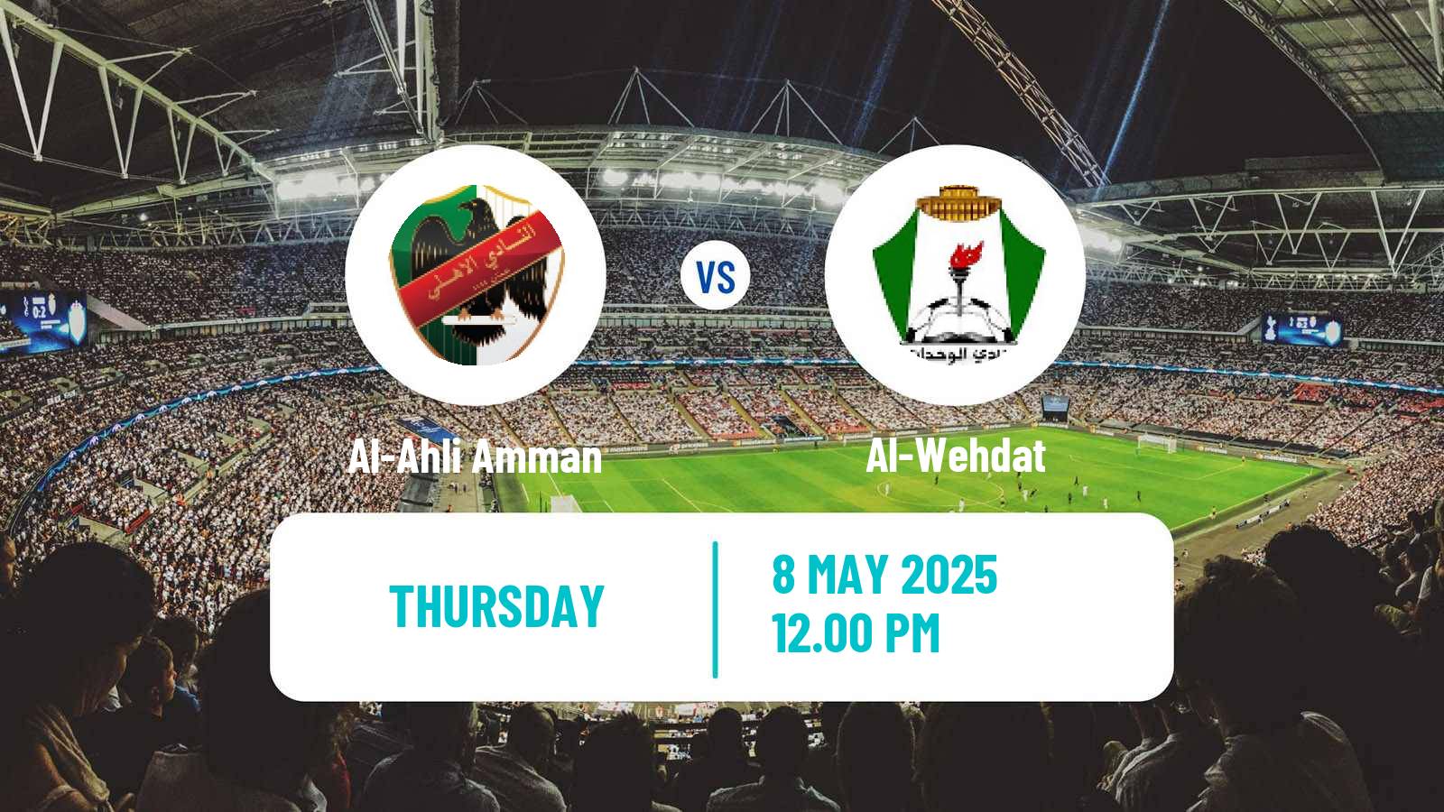 Soccer Jordan Cup Al-Ahli Amman - Al-Wehdat