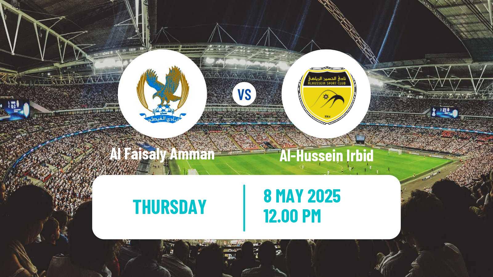 Soccer Jordan Cup Al Faisaly Amman - Al-Hussein Irbid