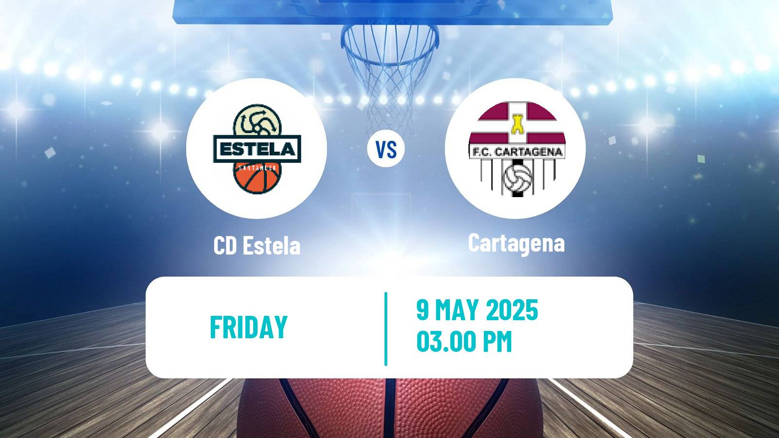 Basketball Spanish LEB Oro Estela - Cartagena