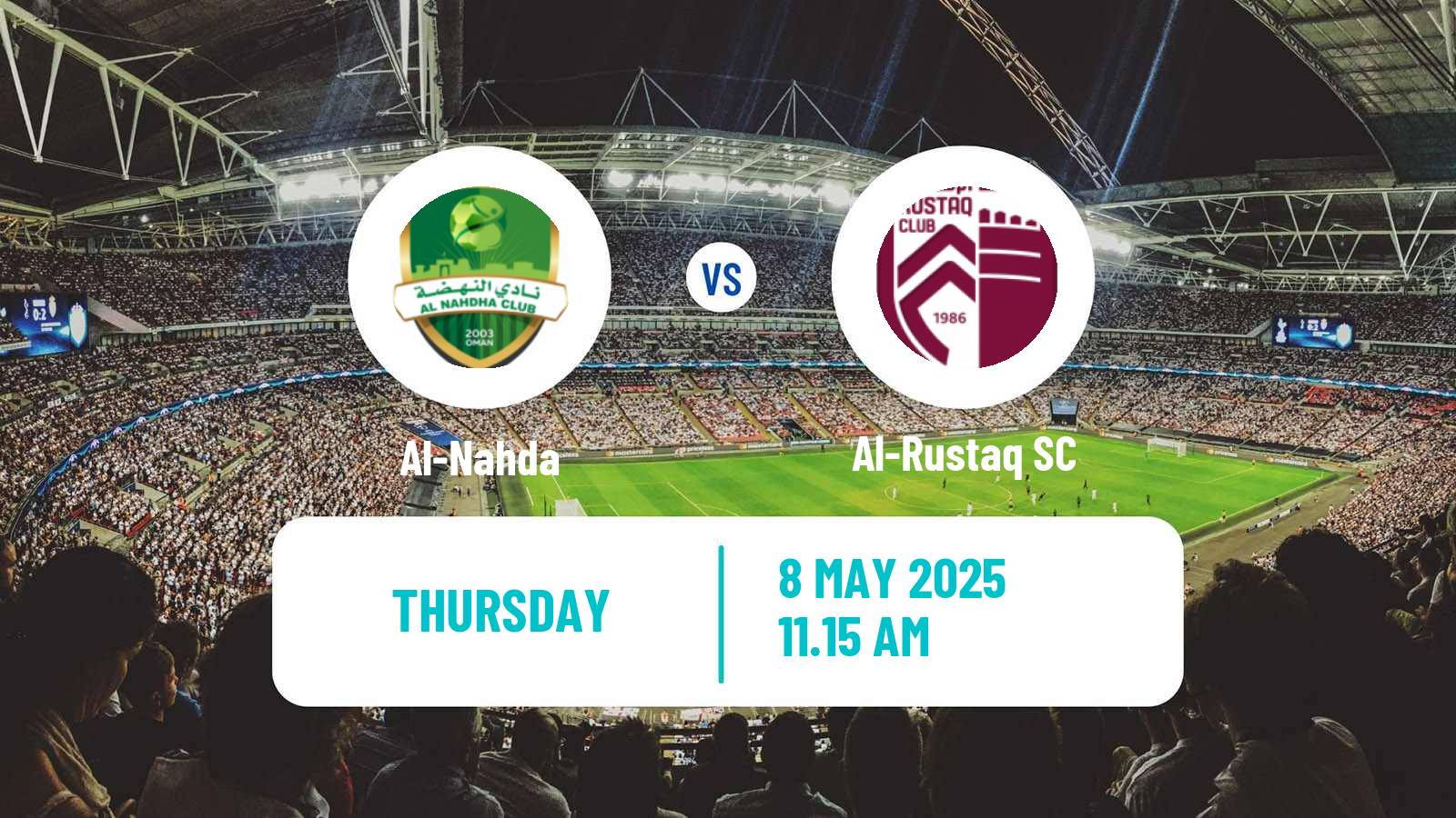 Soccer Omani League Al-Nahda - Al-Rustaq