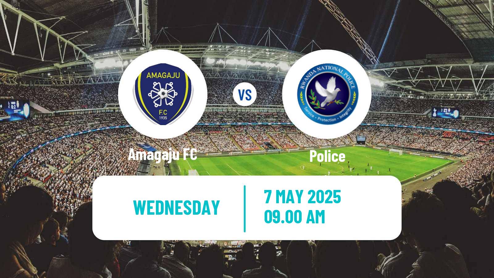 Soccer Rwanda Premier League Amagaju - Police