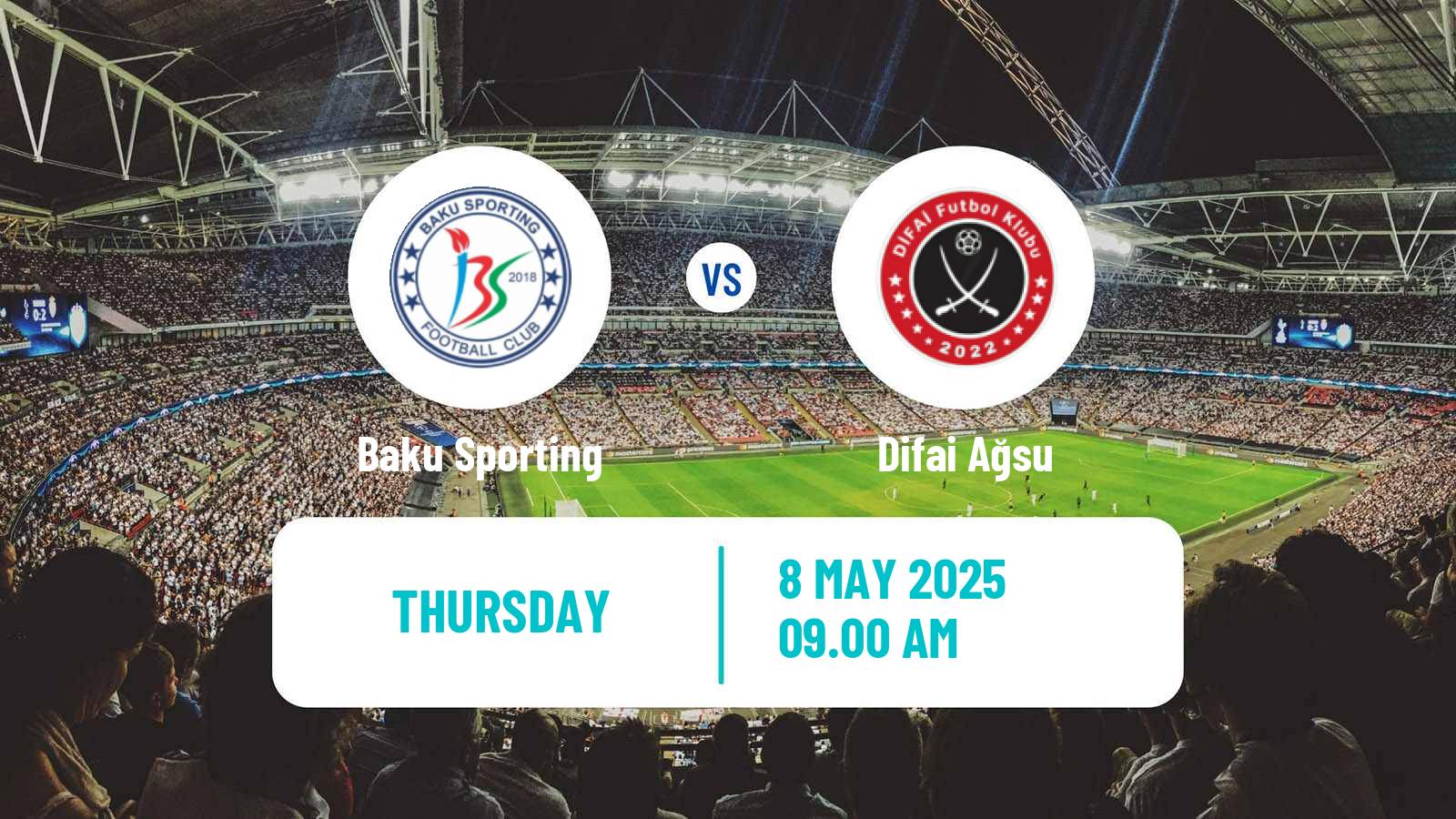 Soccer Azerbaijan First Division Baku Sporting - Difai Ağsu