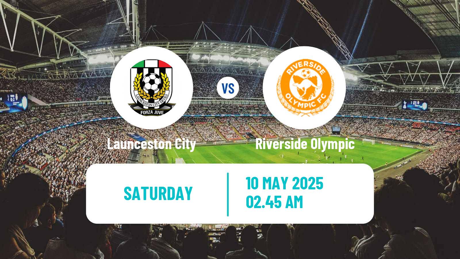 Soccer Australian NPL Tasmania Launceston City - Riverside Olympic