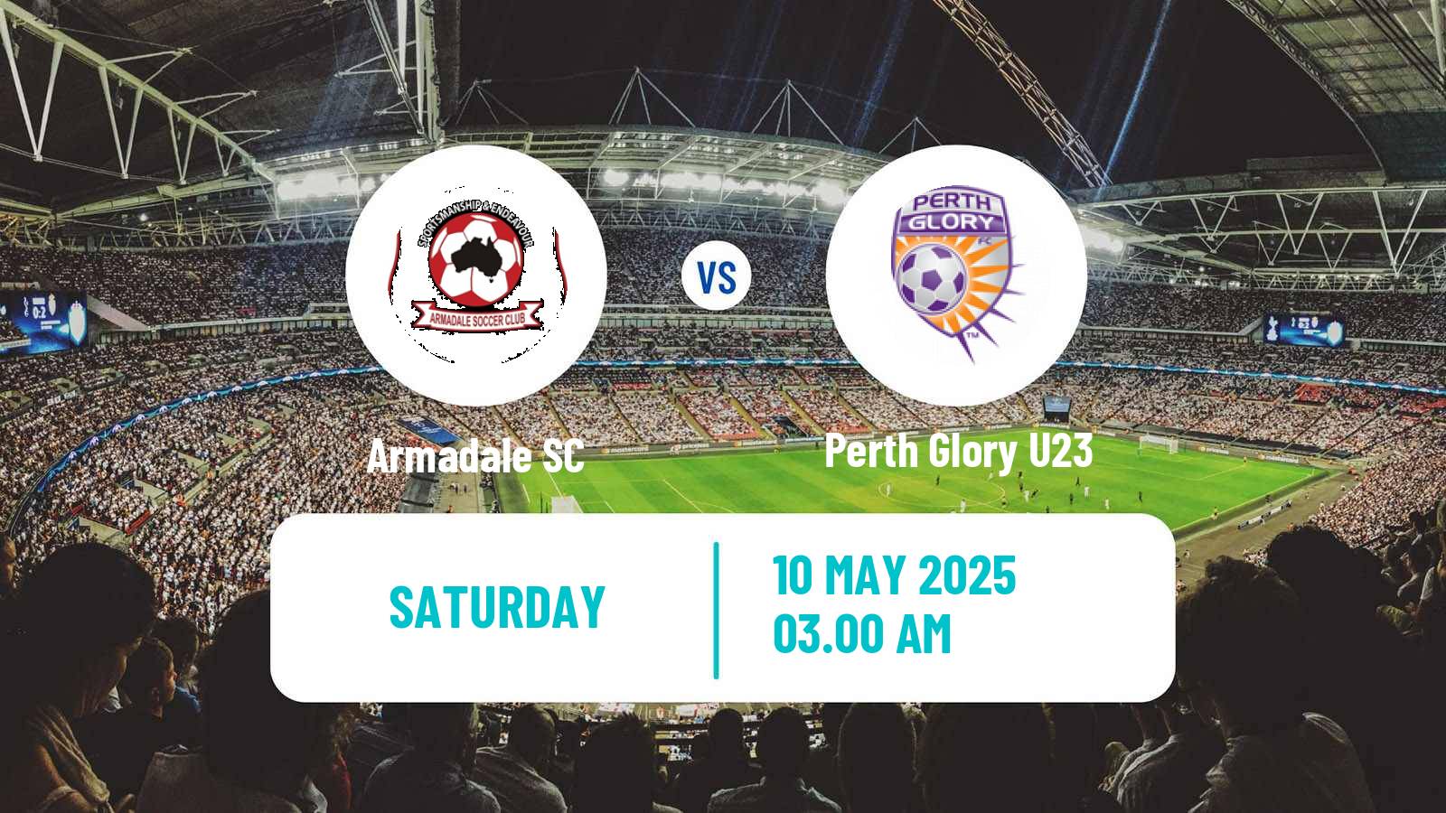 Soccer Australian NPL Western Australia Armadale - Perth Glory U23