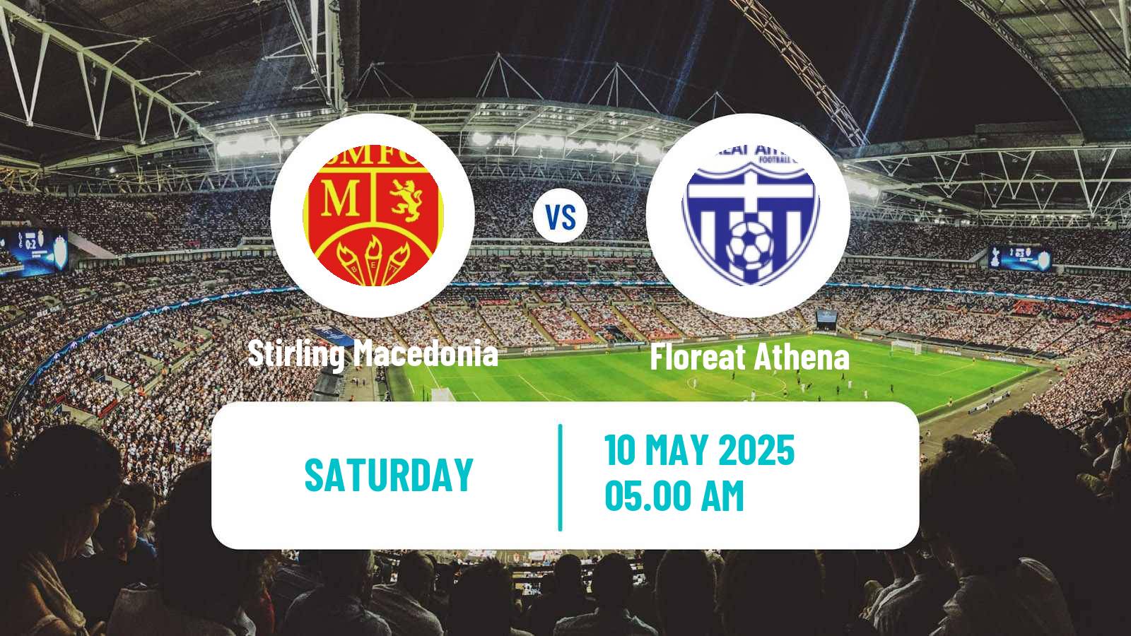 Soccer Australian NPL Western Australia Stirling Macedonia - Floreat Athena