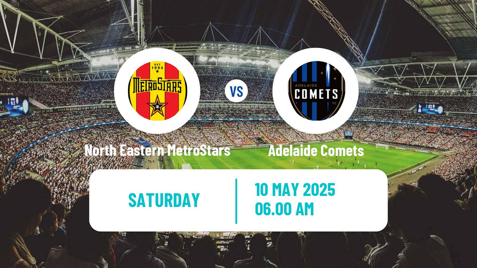 Soccer Australian NPL South Australian North Eastern MetroStars - Adelaide Comets