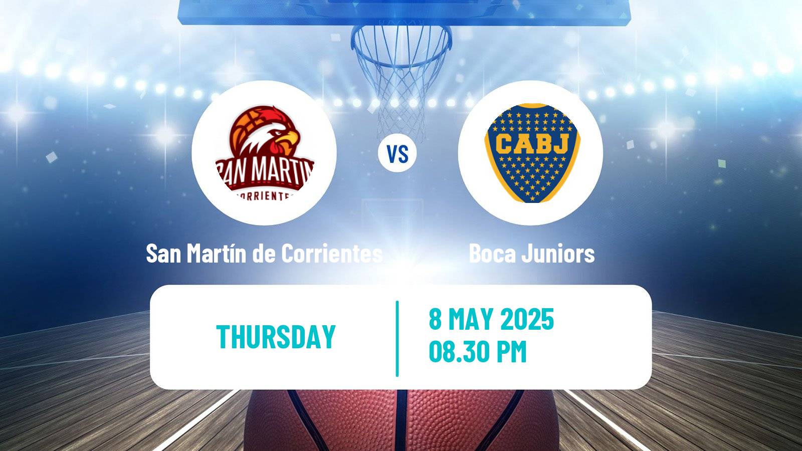 Basketball Argentinian LNB San Martín de Corrientes - Boca Juniors