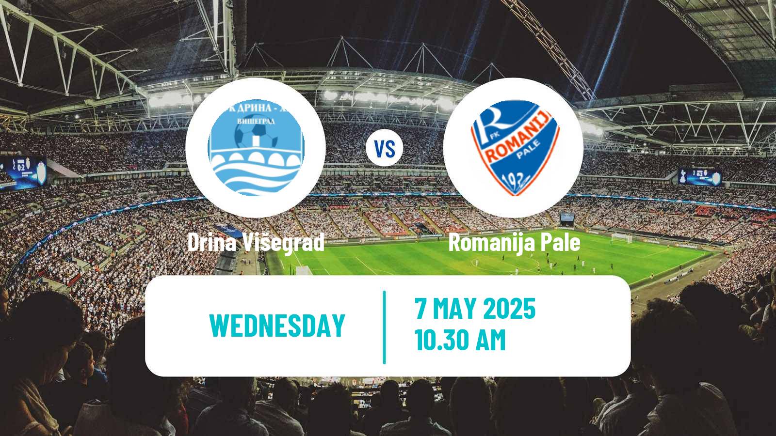 Soccer Bosnian Prva Liga RS Drina Višegrad - Romanija Pale