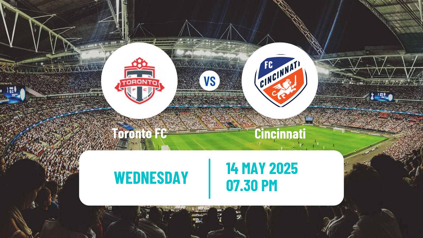 Soccer MLS Toronto FC - Cincinnati