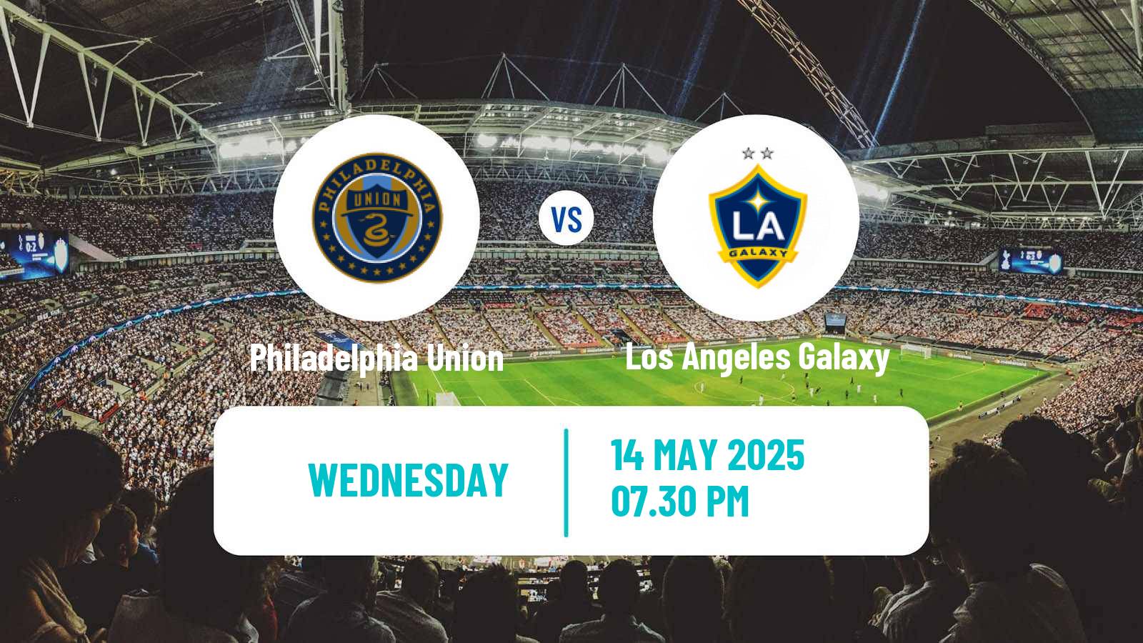 Soccer MLS Philadelphia Union - Los Angeles Galaxy