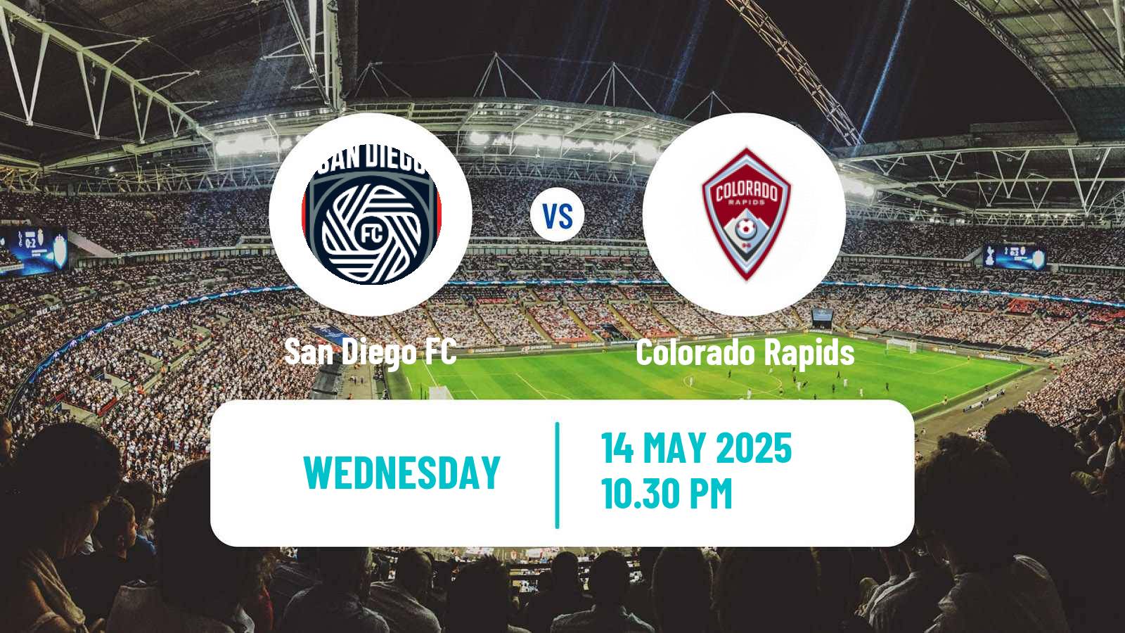 Soccer MLS San Diego - Colorado Rapids