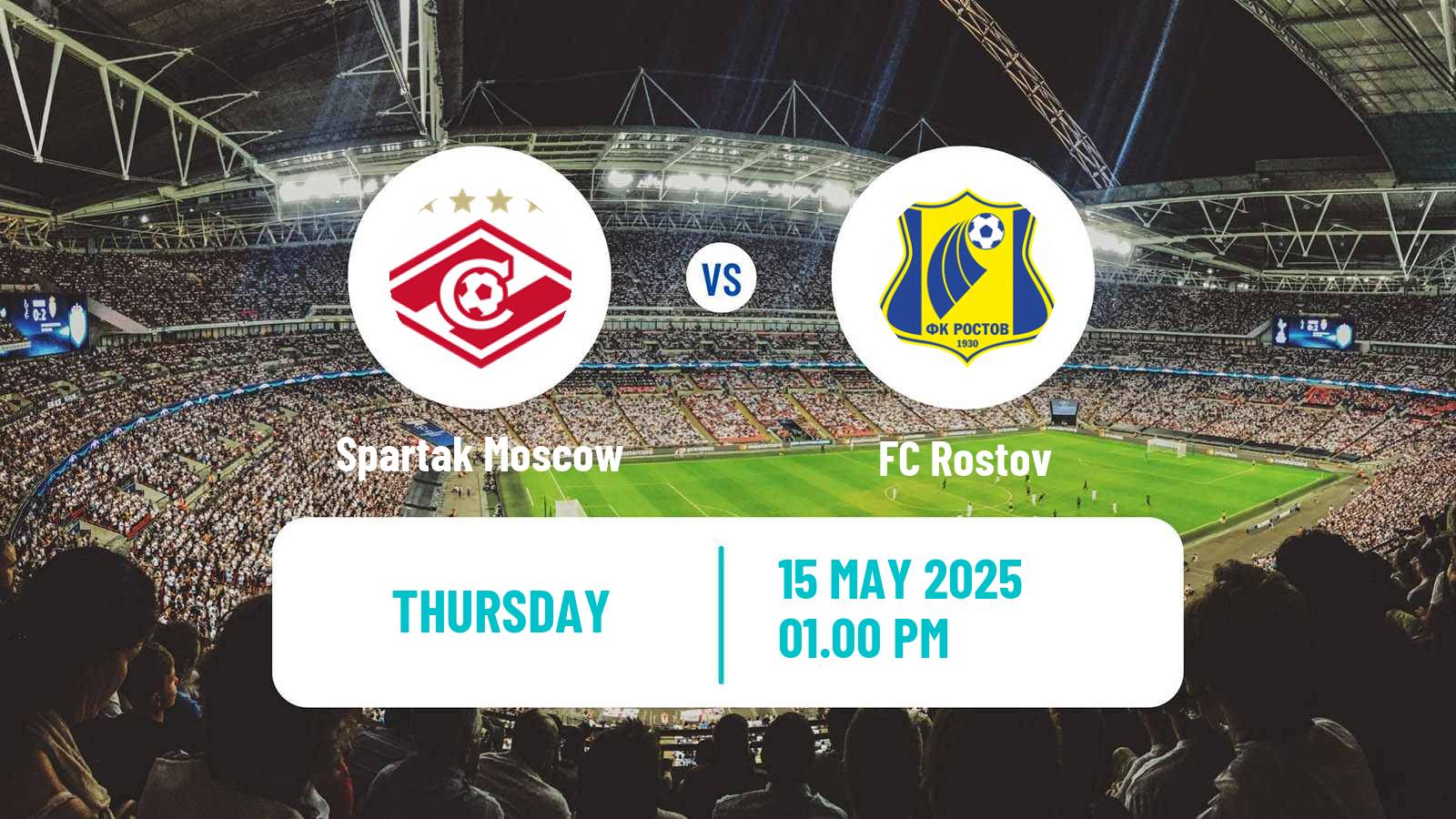 Soccer Russian Cup Spartak Moscow - Rostov