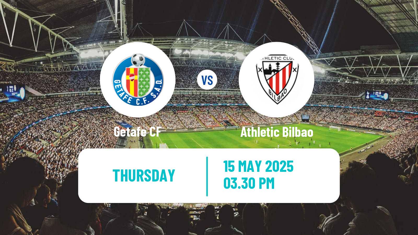 Soccer Spanish LaLiga Getafe - Athletic Bilbao