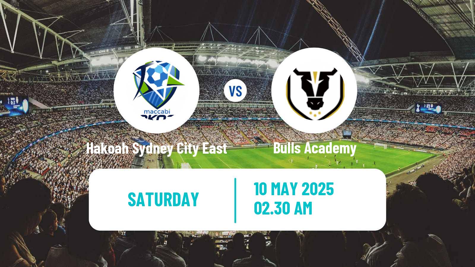 Soccer Australian NSW League One Hakoah Sydney City East - Bulls Academy