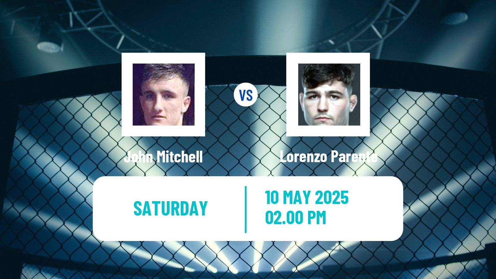 MMA Lightweight Pfl Europe Men John Mitchell - Lorenzo Parente