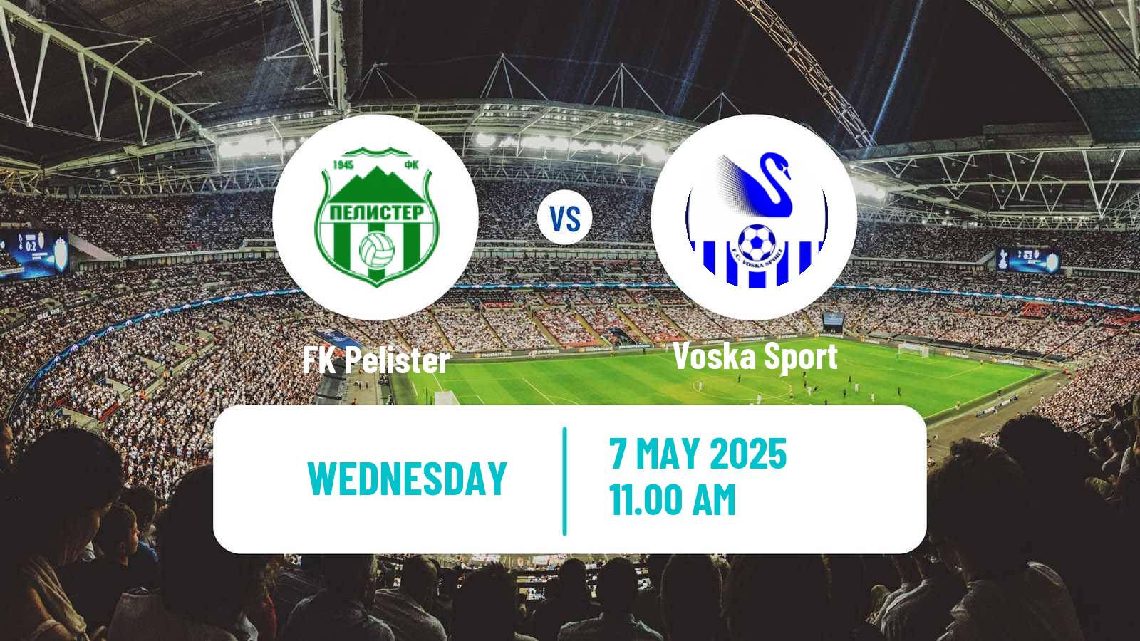 Soccer North Macedonian 1 MFL Pelister - Voska Sport