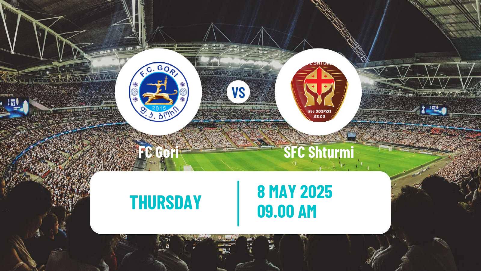 Soccer Georgian Liga 3 Gori - Shturmi