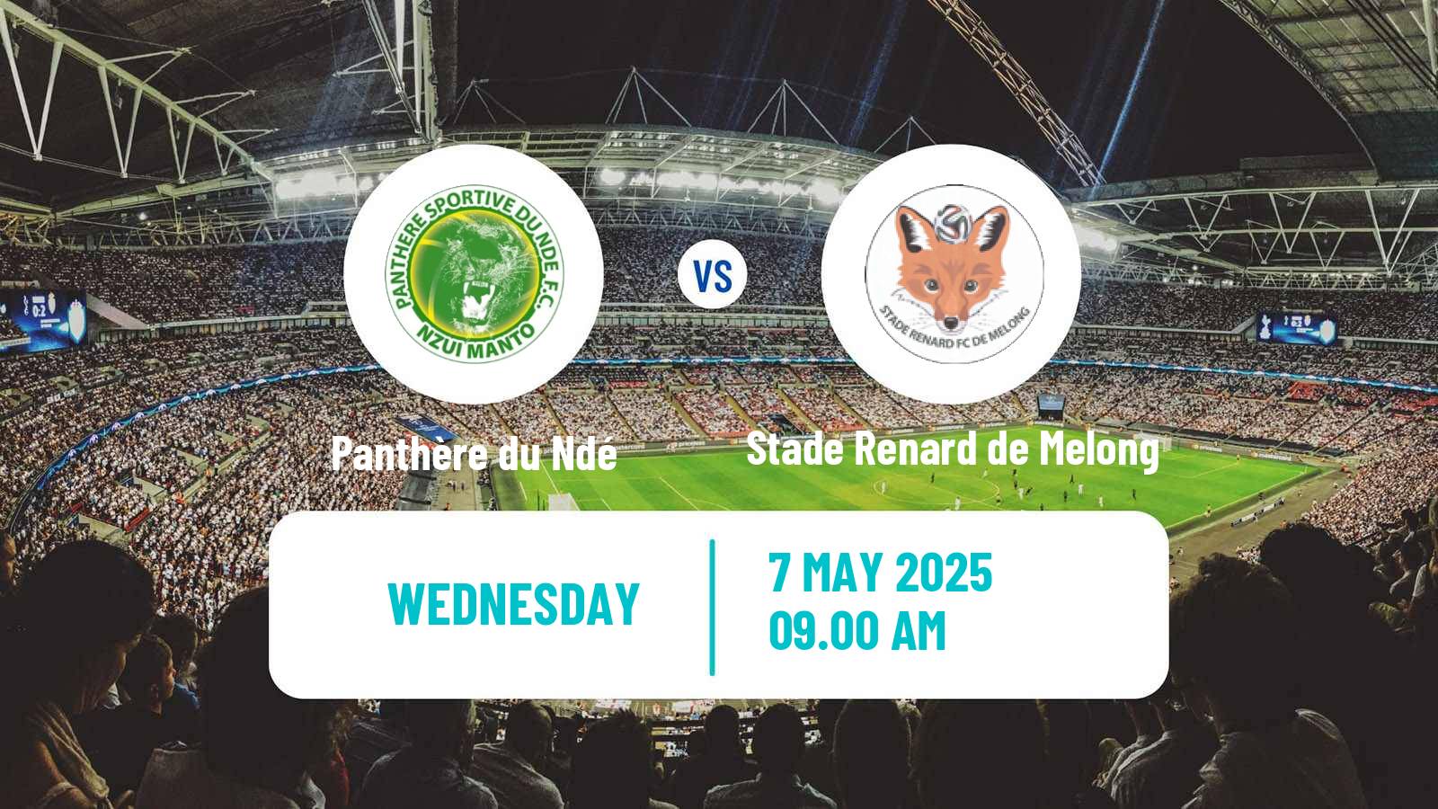 Soccer Cameroon Elite One Panthère du Ndé - Stade Renard de Melong