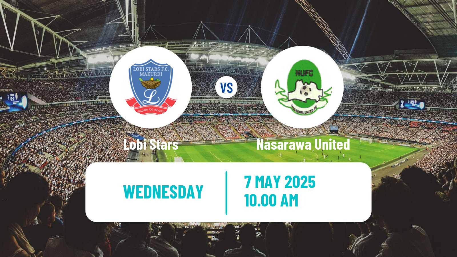 Soccer Nigerian Premier League Lobi Stars - Nasarawa United