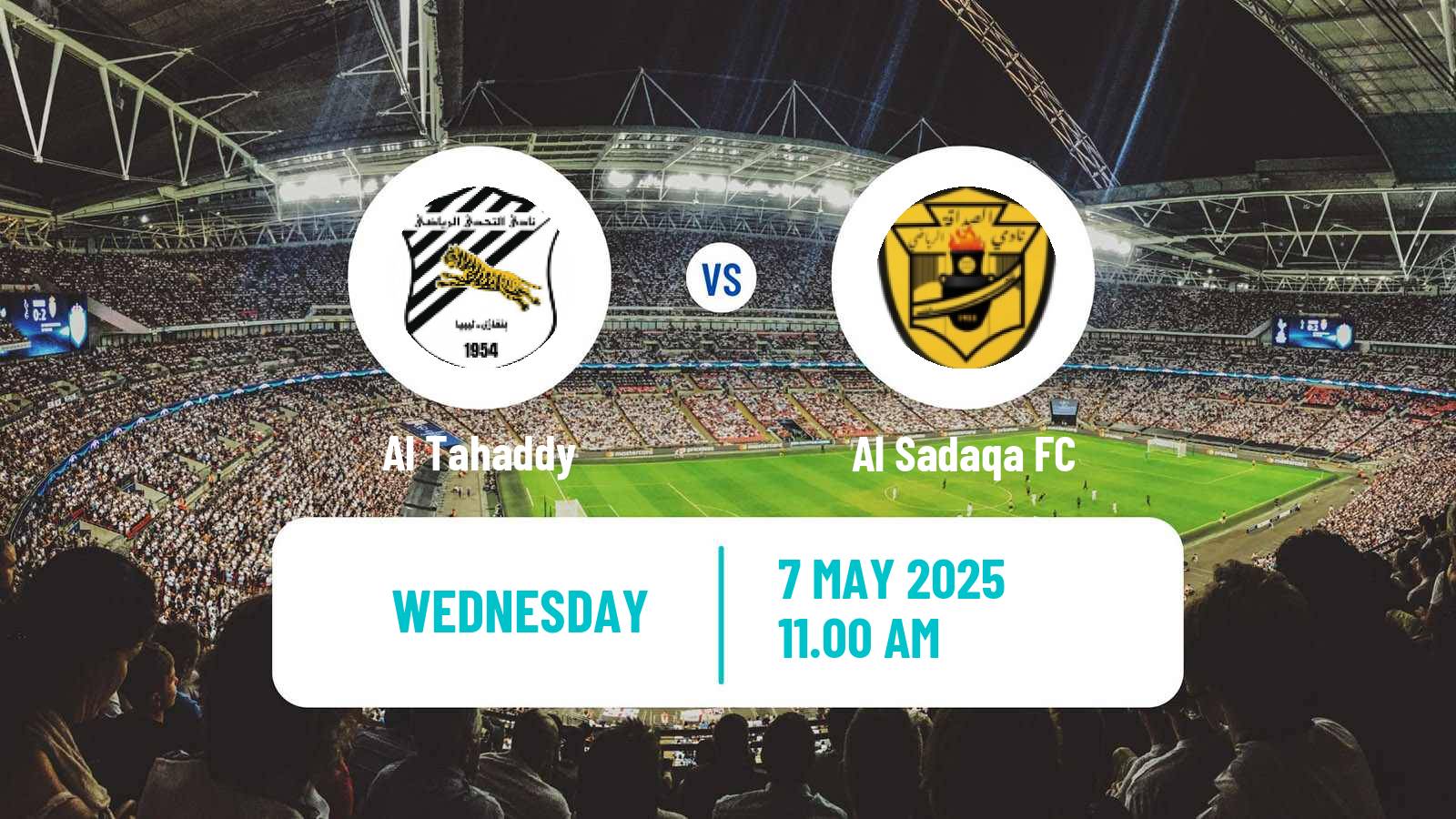 Soccer Libyan Premier League Al Tahaddy - Al Sadaqa