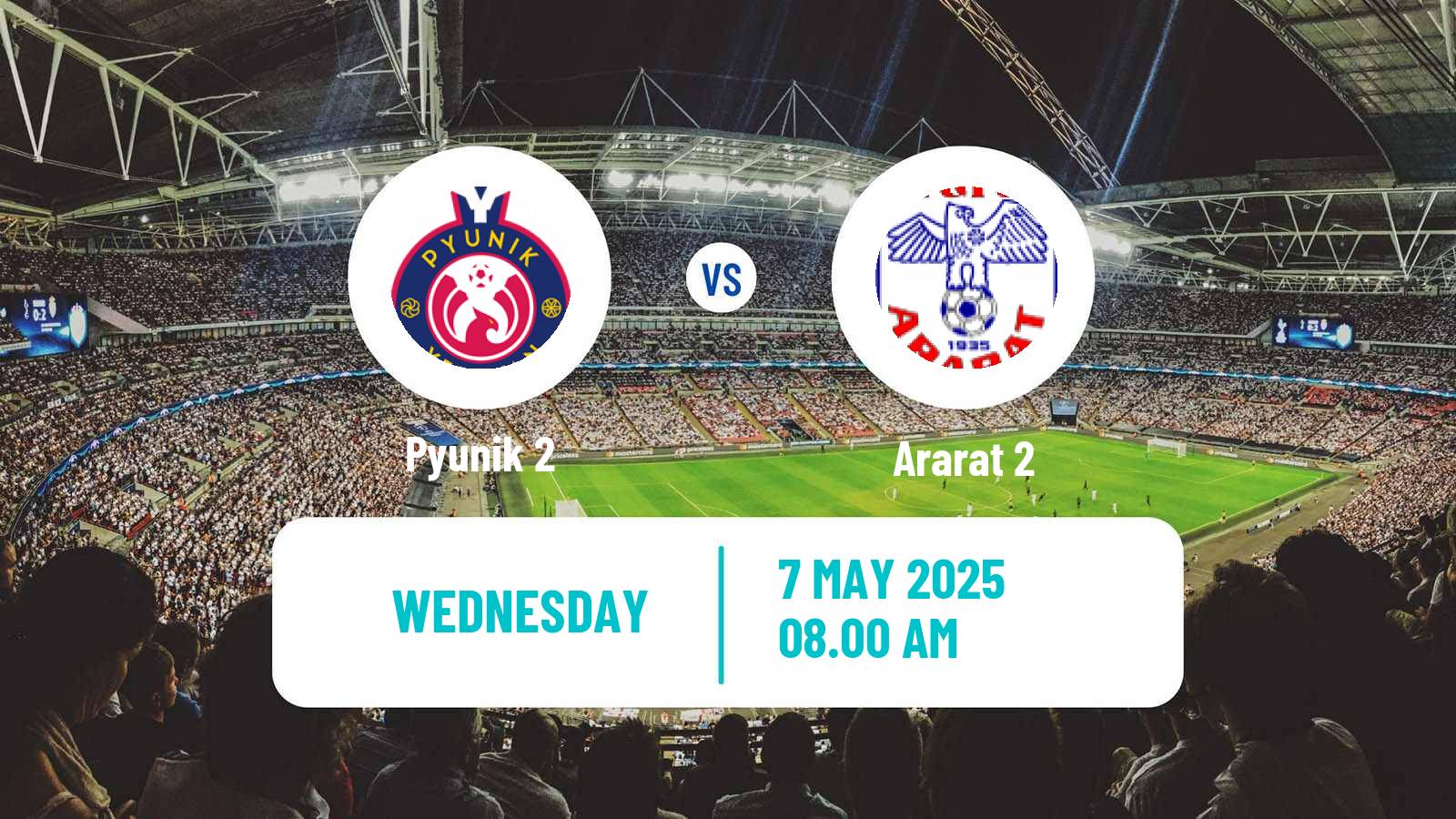 Soccer Armenian First League Pyunik 2 - Ararat 2
