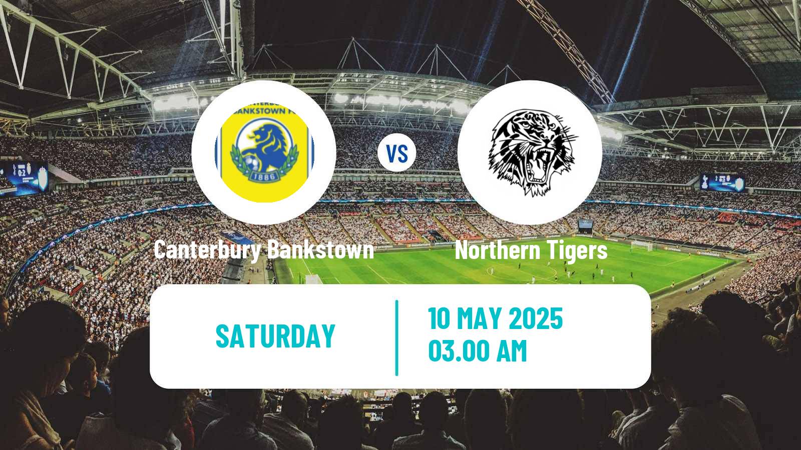 Soccer Australian NSW League One Canterbury Bankstown - Northern Tigers