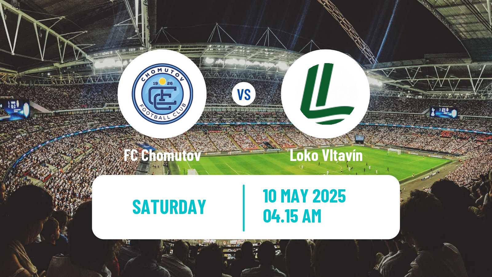 Soccer Czech CFL Group A Chomutov - Loko Vltavín
