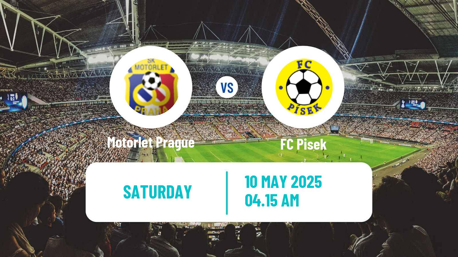 Soccer Czech CFL Group A Motorlet Prague - Pisek