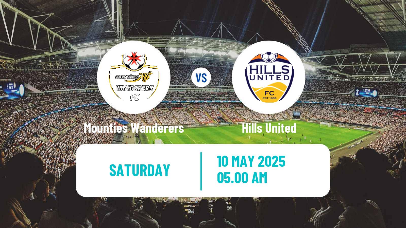 Soccer Australian NSW League One Mounties Wanderers - Hills United
