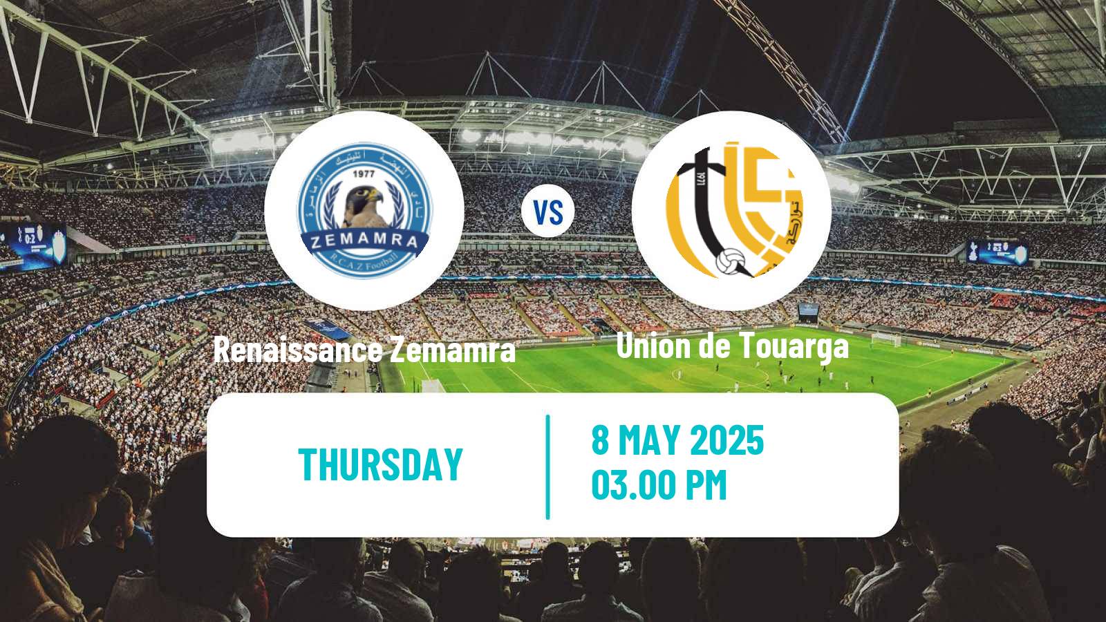 Soccer Moroccan Botola Renaissance Zemamra - Union de Touarga