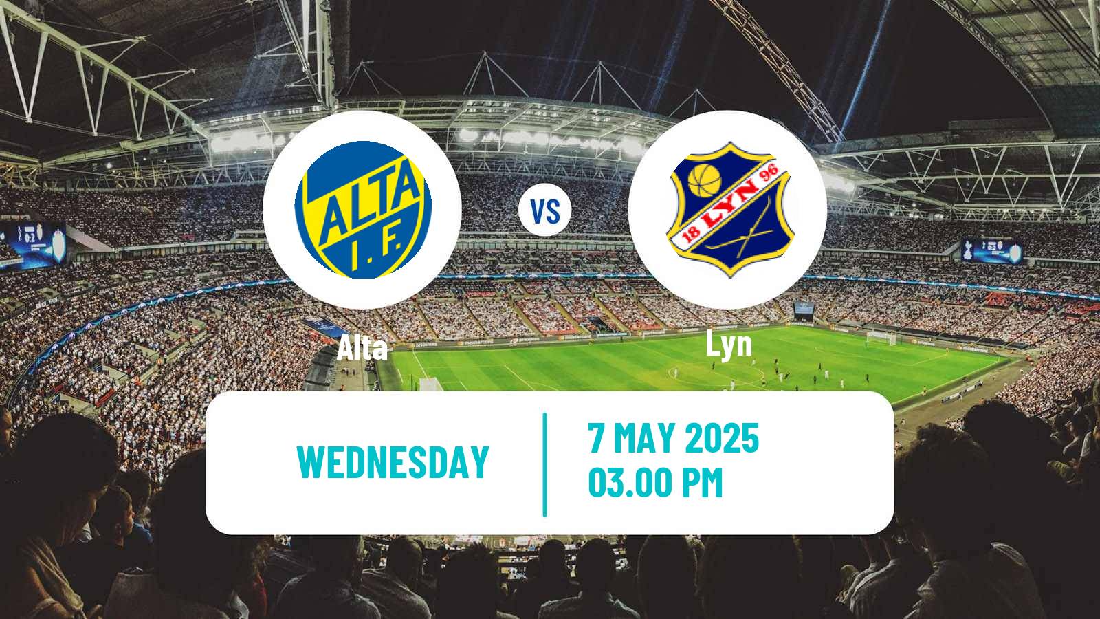 Soccer Norwegian Cup Women Alta - Lyn
