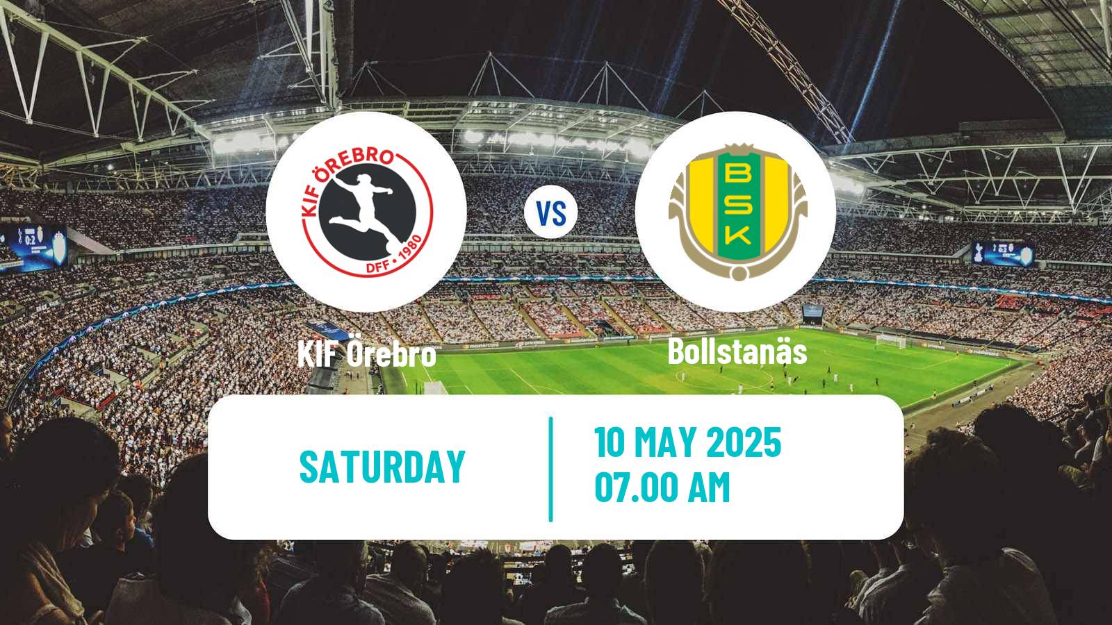 Soccer Swedish Elitettan Women Örebro - Bollstanäs