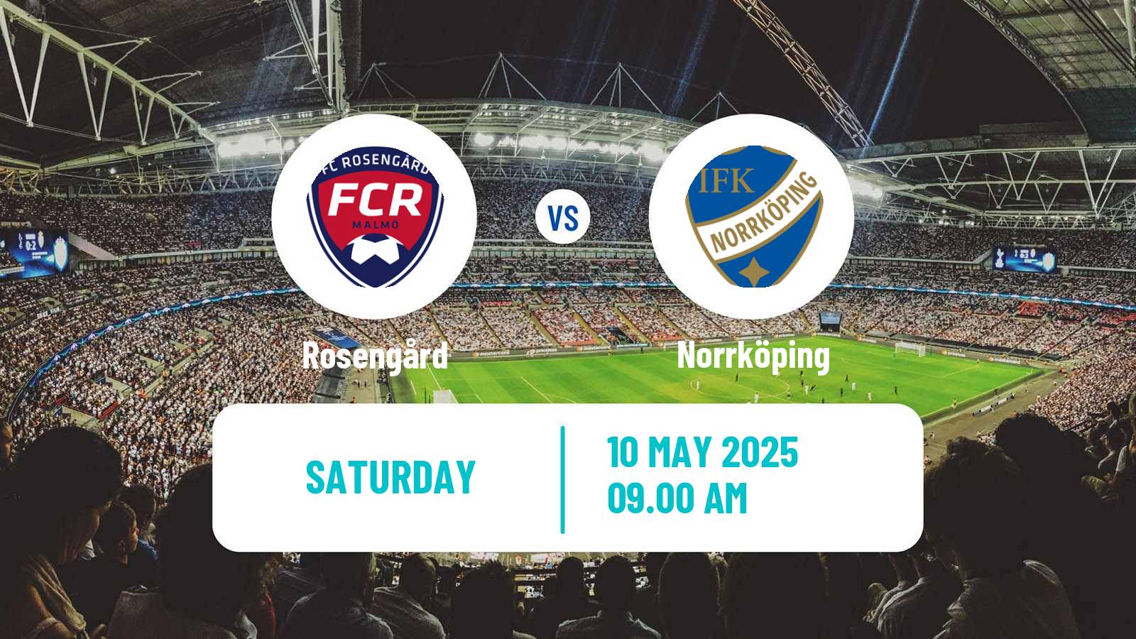 Soccer Swedish Allsvenskan Women Rosengård - Norrköping