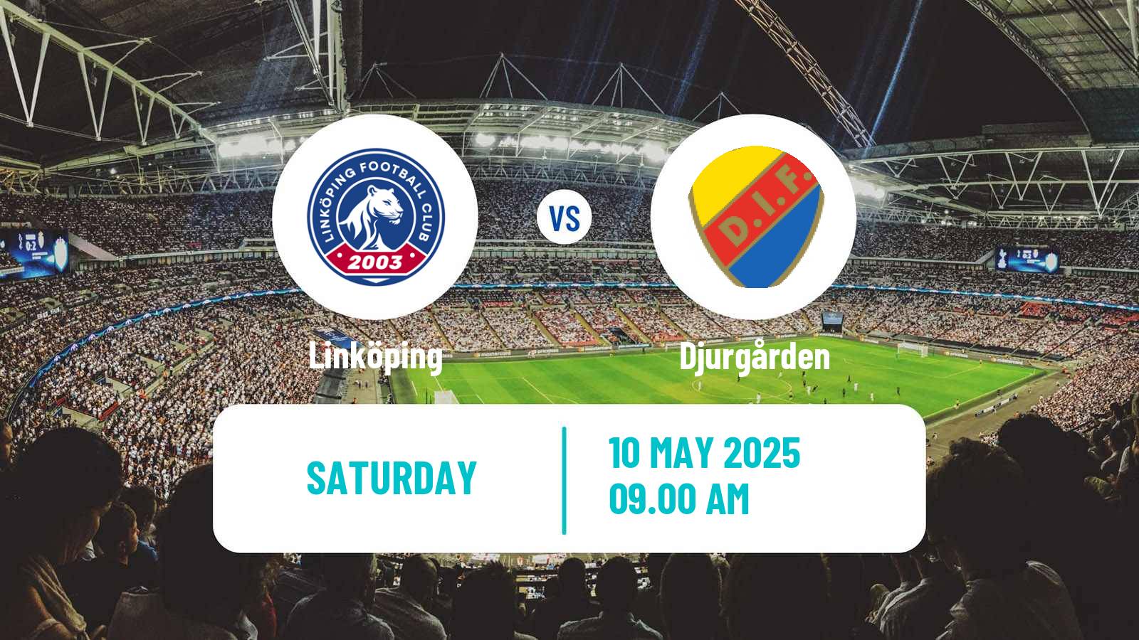 Soccer Swedish Allsvenskan Women Linköping - Djurgården