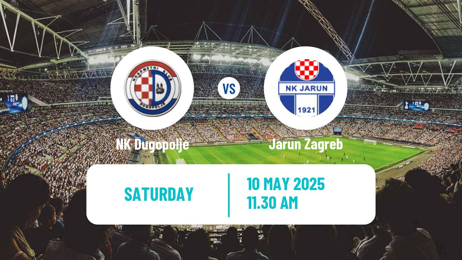 Soccer Croatian Prva NL Dugopolje - Jarun Zagreb