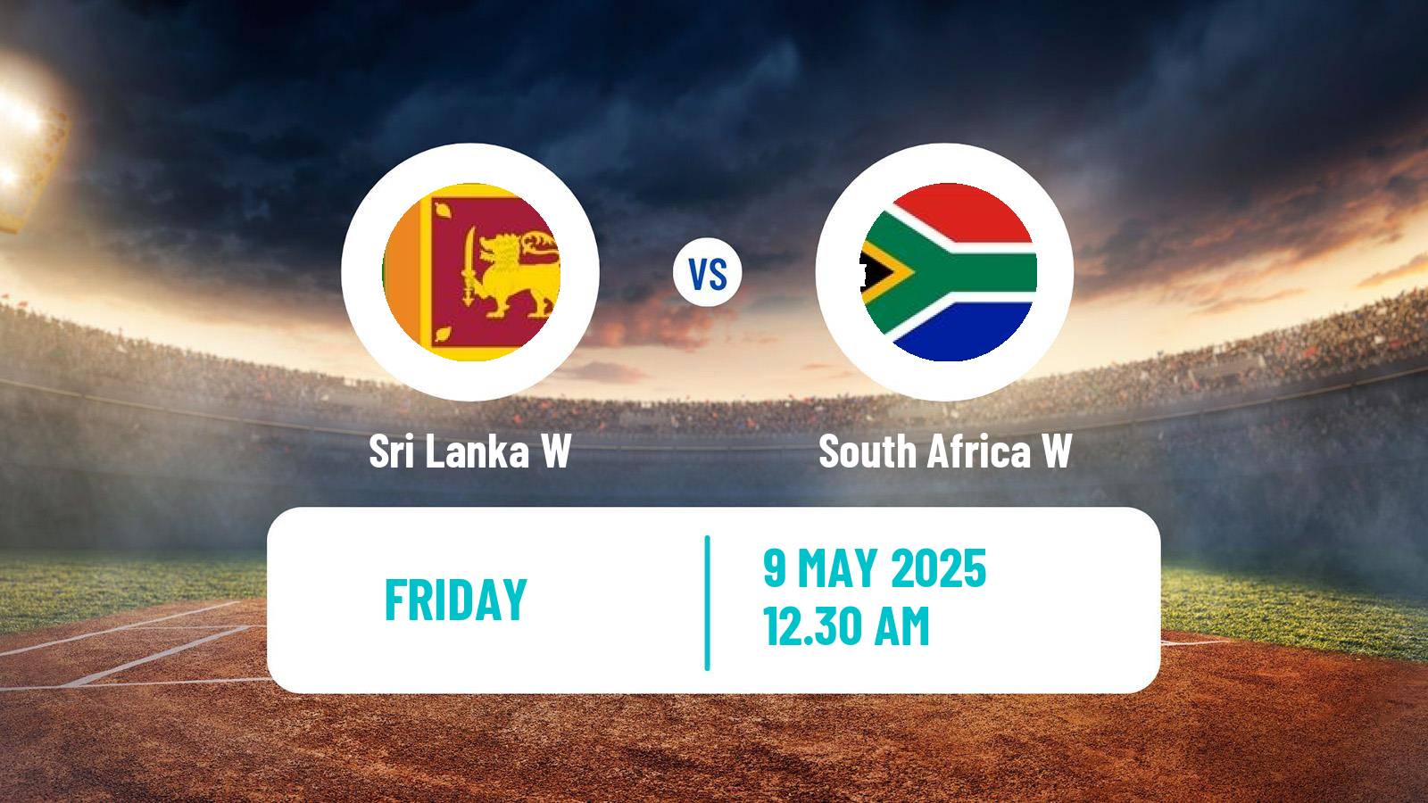 Cricket ODI Tri Series Women Sri Lanka W - South Africa W