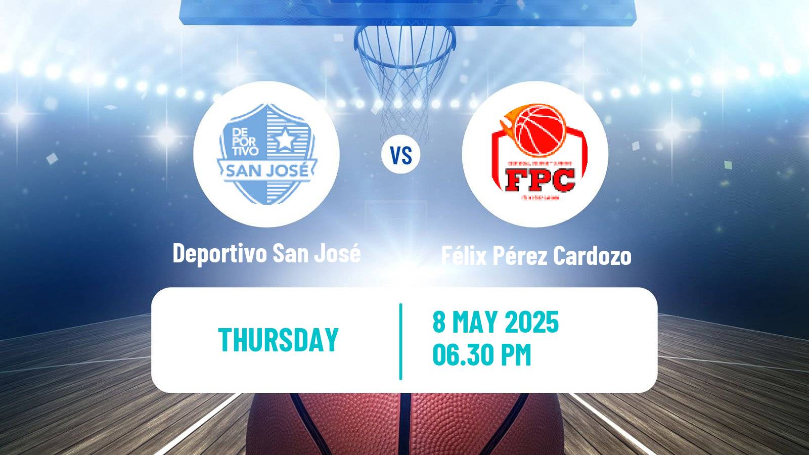 Basketball Paraguayan LNB Basketball Deportivo San José - Félix Pérez Cardozo