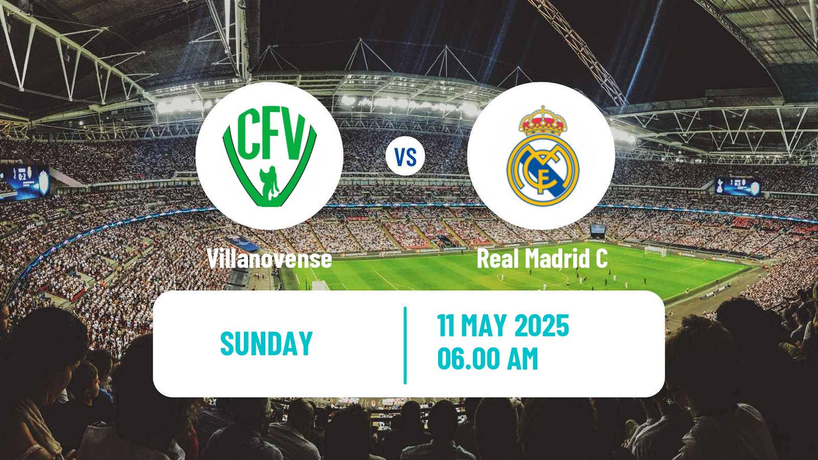Soccer Spanish Segunda RFEF - Group 2 Villanovense - Real Madrid C