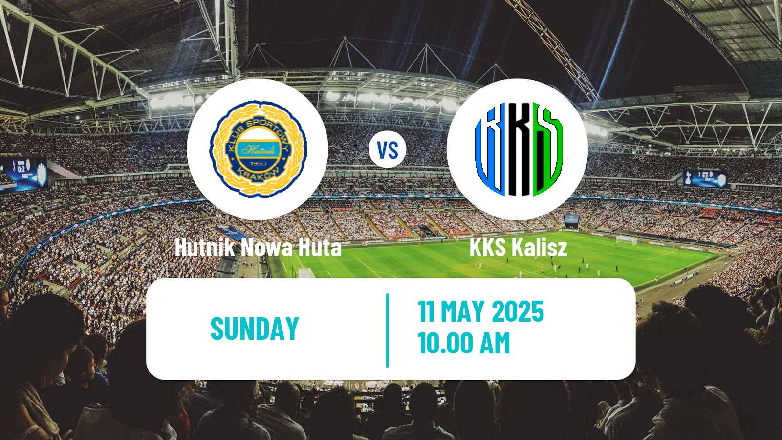 Soccer Polish Division 2 Hutnik Nowa Huta - KKS Kalisz