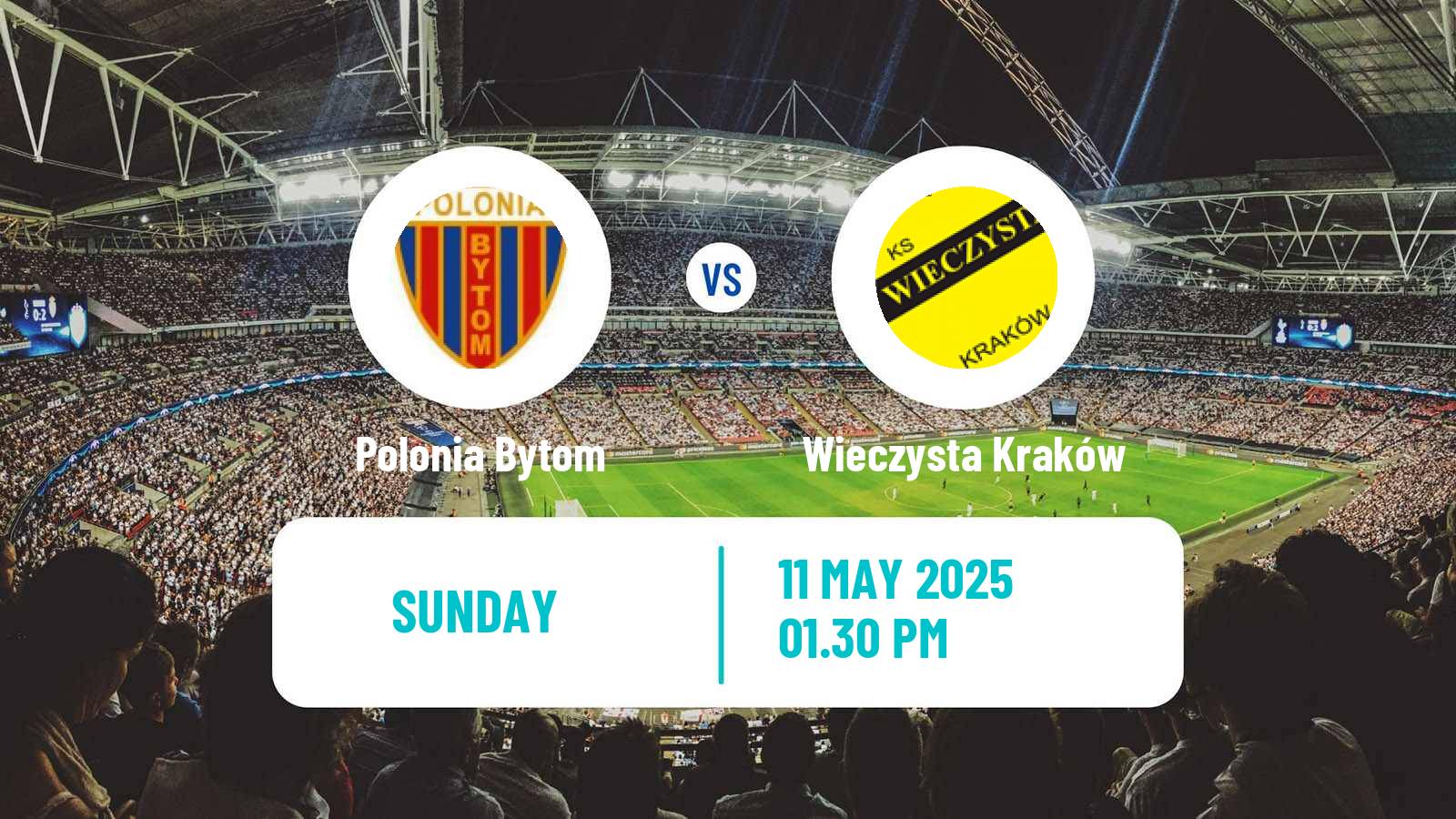 Soccer Polish Division 2 Polonia Bytom - Wieczysta Kraków
