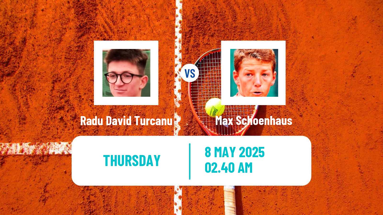 Tennis ITF M15 Bistrita Men Radu David Turcanu - Max Schoenhaus